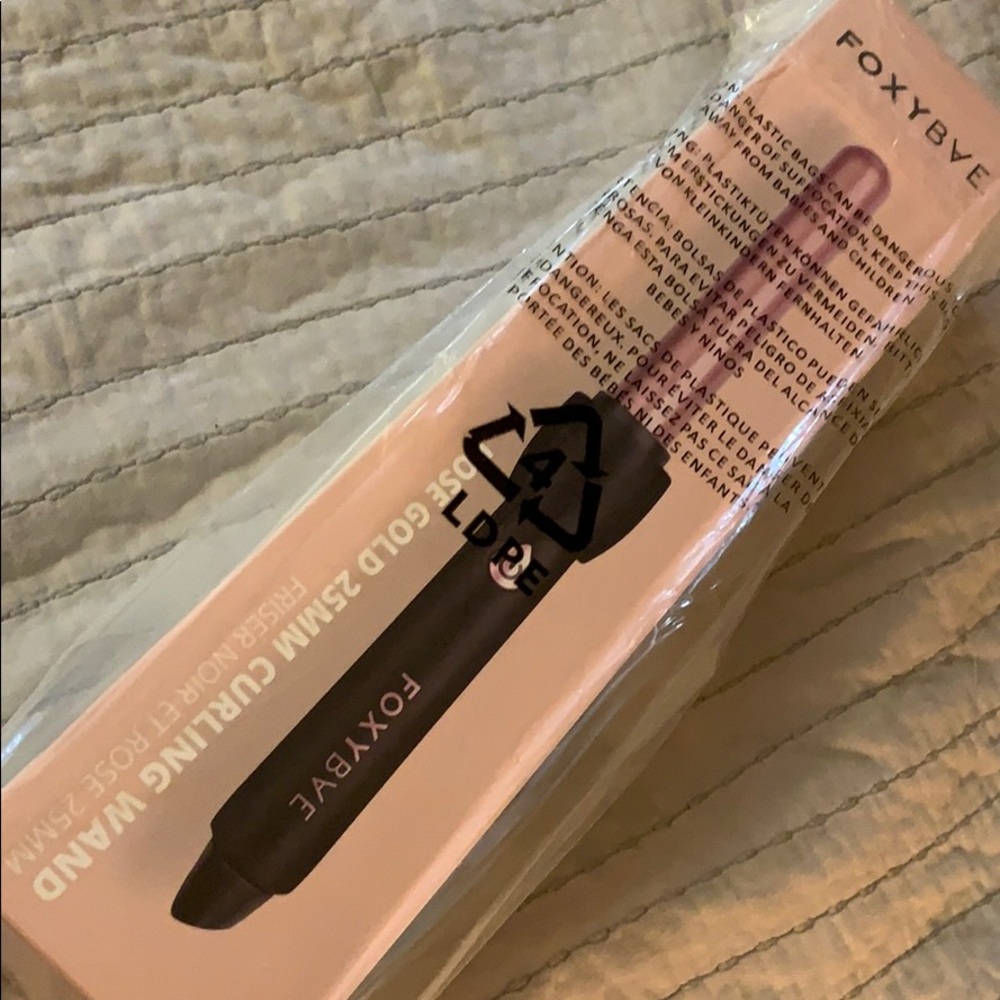 Foxybae rose gold 25MM curling wand